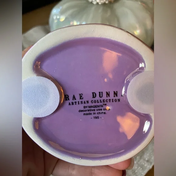 NEW Rae Dunn HTF Sun Kissed Mermaid Tail Iridescent Figure Art - Picture 3 of 3